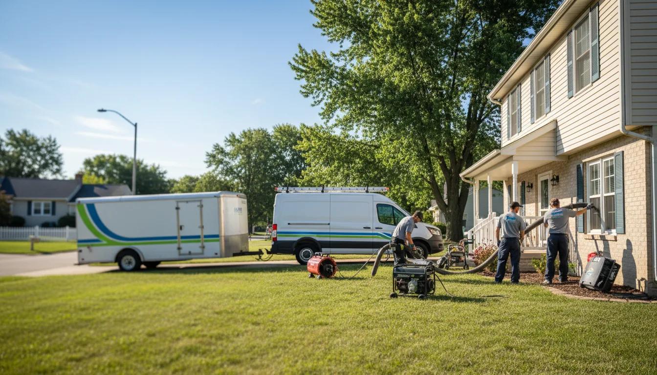Flooded Basement Restoration And Cleanup With Repair in Quinter, KS near me